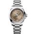 LONGINES Conquest Automatic Sunray Brown Dial 34mm Silver Stainless Steel Bracelet L34304626 - 0