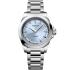 LONGINES Conquest Automatic Sunray Light Blue Dial 34mm Silver Stainless Steel Bracelet L34304926 - 0