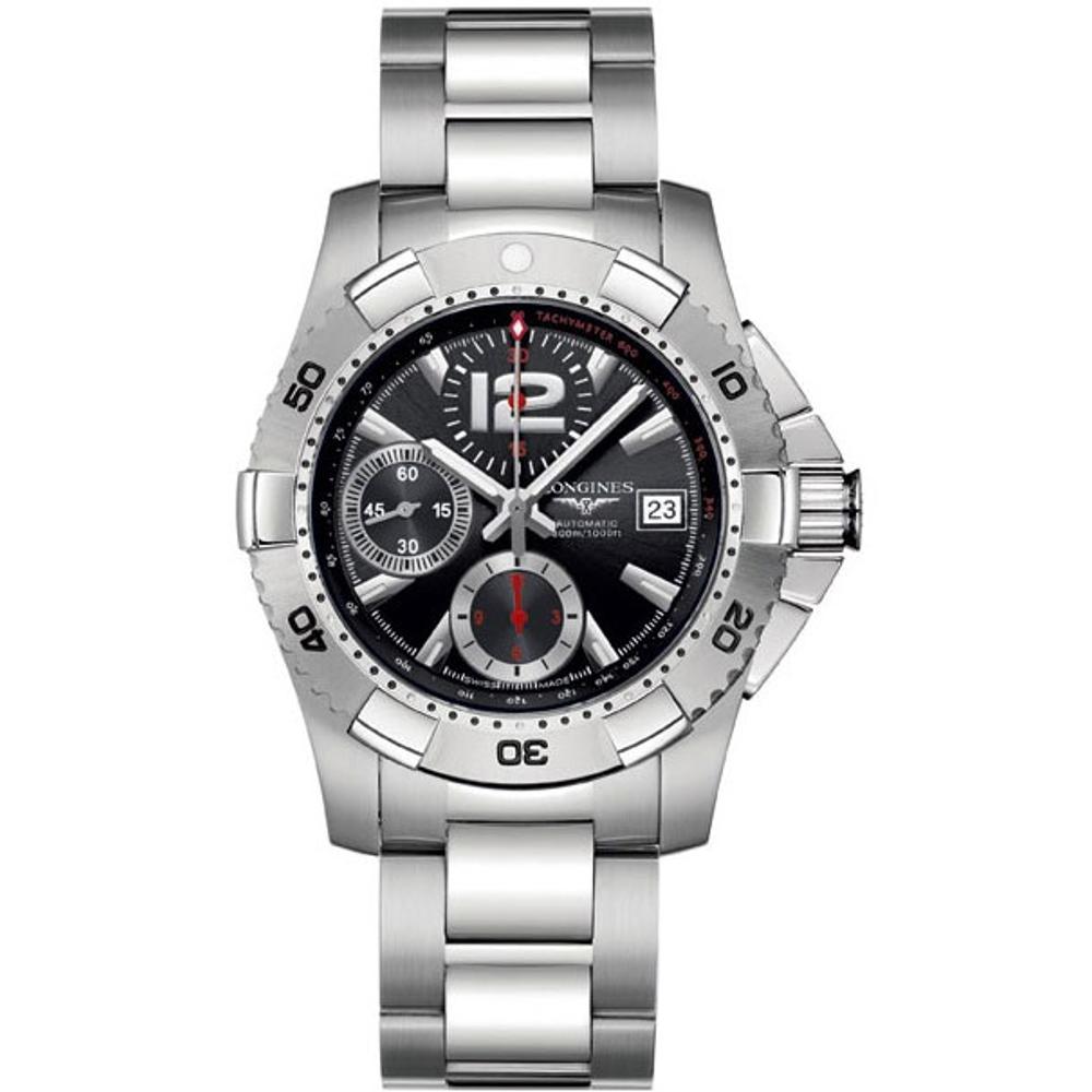 LONGINES Hydro Conquest Chronograph Automatic 41mm Silver Stainless Steel Bracelet L36514566