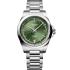 LONGINES Conquest Automatic Sunray Green Dial 38mm Silver Stainless Steel Bracelet L37204026 - 0