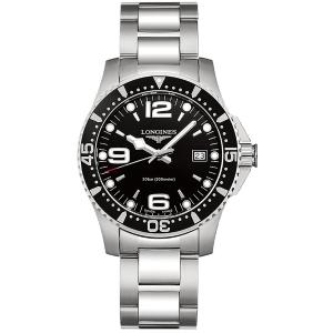 LONGINES HydroConquest Black Dial 41mm Silver Stainless Steel Bracelet L37404566 - 6829
