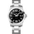 LONGINES Conquest Black Dial 43mm Silver Stainless Steel Bracelet L37604566 - 0