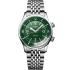 LONGINES Legend Diver Green Dial 39mm Silver Stainless Steel Bracelet L37644066 - 0