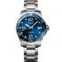 LONGINES HydroConquest Blue Ceramic Automatic 39mm Silver Stainless Steel Bracelet L37804966-0