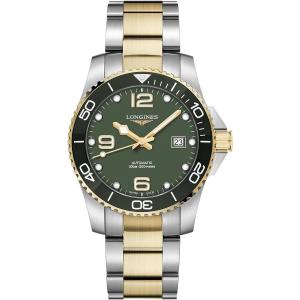 LONGINES Hydro Conquest Ceramic Automatic 41mm Two Tone Gold & Silver Stainless Steel Bracelet L37813067 - 7023