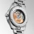 LONGINES Spirit Zulu Time 1925 Rose Gold K18 Besel Black Dial 39mm Silver Stainless Steel Bracelet L38035536 - 3