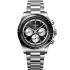 LONGINES Conquest Chronograph Automatic Black With Silver Counters Dial 42mm Silver Stainless Steel Bracelet L38354526 - 0