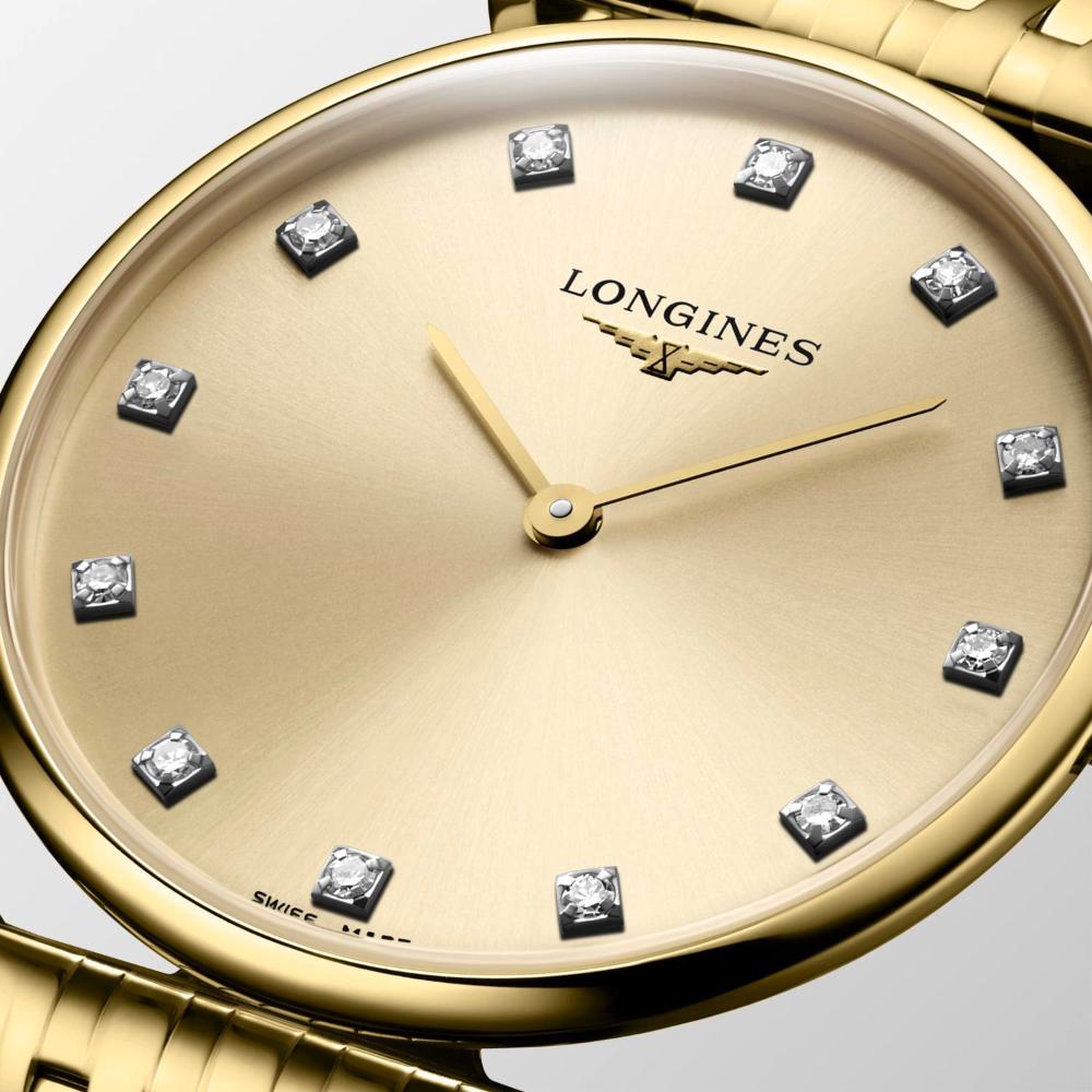 LONGINES La Grande Classique Diamonds 29mm Gold Stainless Steel Bracelet L45122378