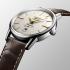 LONGINES Flagship Heritage Automatic Beige Dial 38.50mm Silver Stainless Steel Brown Leather Strap L47954782 - 1