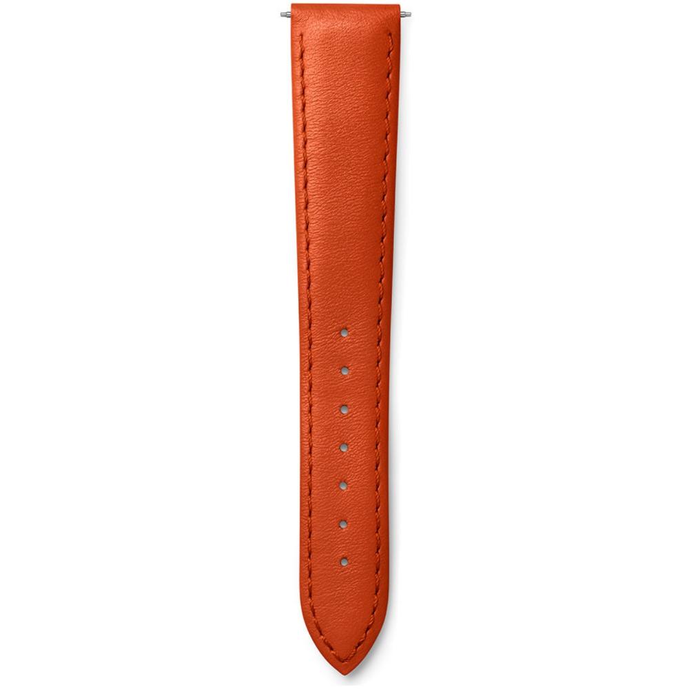 LONGINES Official 17-14mm Matt Coral Calf Leather Strap L600159506