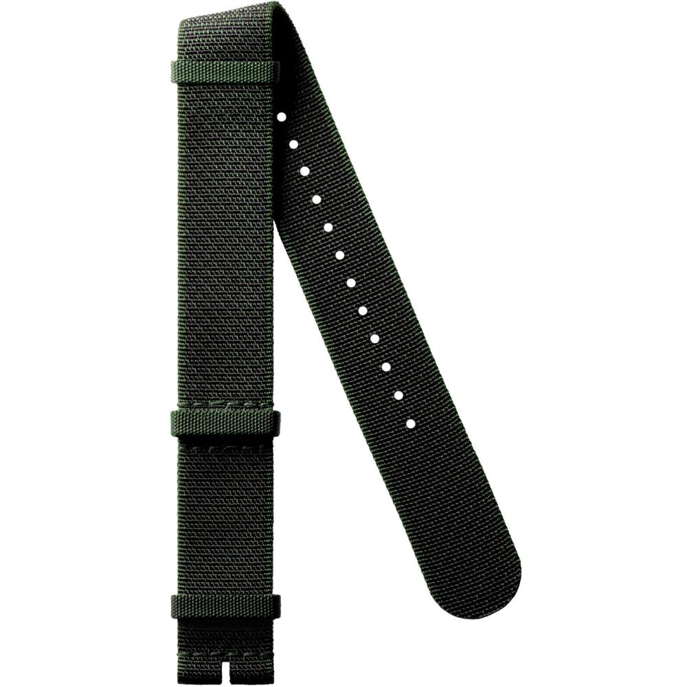 LONGINES Official Nato Strap 22mm Green Naylon Without Buckle L682168507