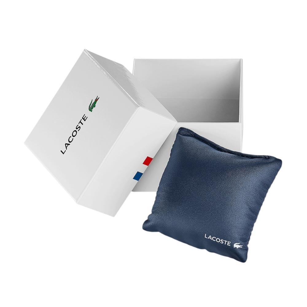 LACOSTE Lisbon Blue Dial 42mm Grey Ion-Plated Stainless Steel Bracelet 2011371
