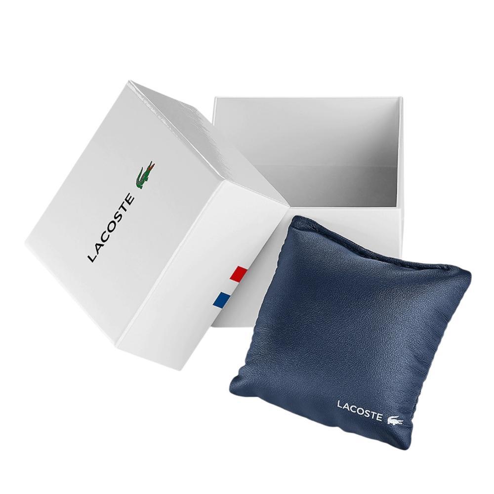 LACOSTE Mainsail Multifunction Black Dial 43mm Silver Stainless Steel Bracelet 2011382