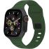 LEE COOPER Square Edge Plus Smartwatch 49 x 43mm Black Metal Green Rubber Strap LC.SM.3.04 - 1