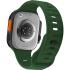LEE COOPER Square Edge Plus Smartwatch 49 x 43mm Black Metal Green Rubber Strap LC.SM.3.04 - 2