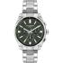 LEE COOPER Multifunction Green Dial 46mm Silver Stainless Steel Bracelet LC07513.370-MP - 0