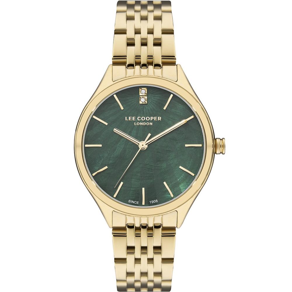 LEE COOPER 821 Green Dial 36mm Gold Stainless Steel Bracelet LC07821.170