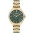 LEE COOPER 821 Green Dial 36mm Gold Stainless Steel Bracelet LC07821.170 - 0
