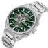 LEE COOPER Dual Time Multifunction Green Dial 45mm Silver Stainless Steel Bracelet LC08026.370 - 2