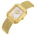 LEE COOPER Ladies White Pearl Dial 27mm Gold Stainless Steel Mesh Bracelet LC08027.120 - 2