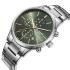 LEE COOPER Chronograph Green Dial 43.5mm Silver Stainless Steel Bracelet LC08042.370 - 3