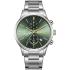 LEE COOPER Chronograph Green Dial 43.5mm Silver Stainless Steel Bracelet LC08042.370 - 0