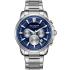 LEE COOPER Chronograph Blue Dial 43mm Silver Stainless Steel Bracelet LC08068.390 - 0