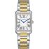 LEE COOPER Ladies White Dial 24mm Two Silver & Gold Stainless Steel Bracelet LC08083.230 - 0