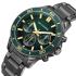 LEE COOPER Multifunction Green Dial 42mm Black Stainless Steel Bracelet LC08106.070 - 1