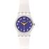 SWATCH Essentials The Gold Within You 25mm White Silicone Strap LE108 - 0