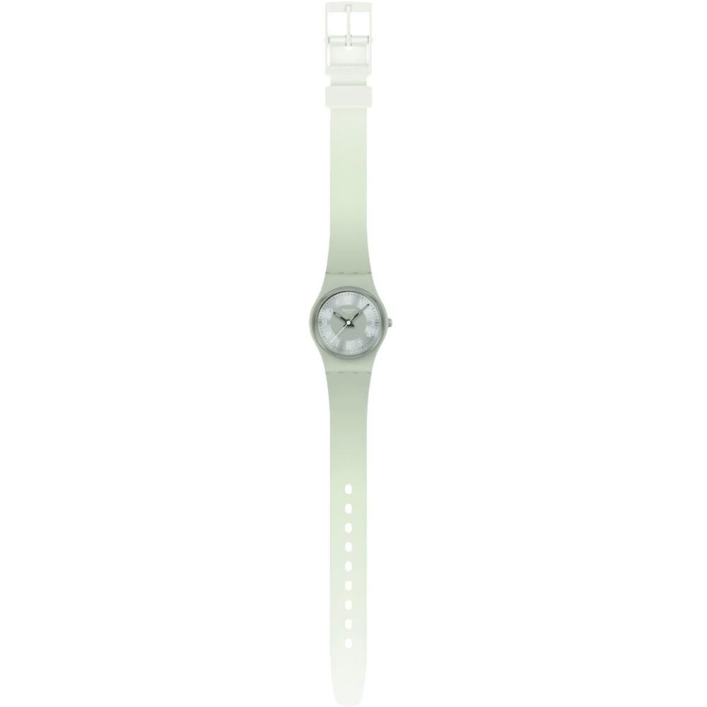 SWATCH Essentials Serenity Of Sage 34mm Green Silicone Strap LG131