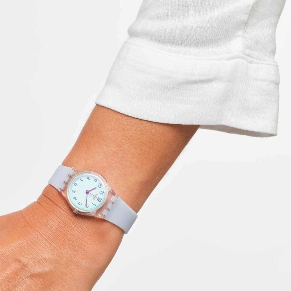 SWATCH Originals Casual Blue 25mm Light Blue Silicone Strap LK396