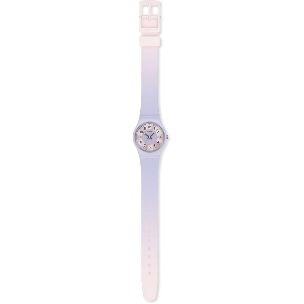 SWATCH Essentials Lilac Lightness 34mm Pink Silicone Strap LV121