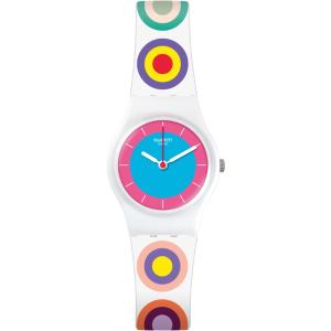 SWATCH Girling Three Hands 25mm Multicolour Silicone Strap LW153 - 1769