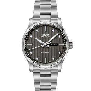 MIDO Multifort Automatic Grey Dial 42mm Silver Stainless Steel Bracelet M005.430.11.061.80 - 10564