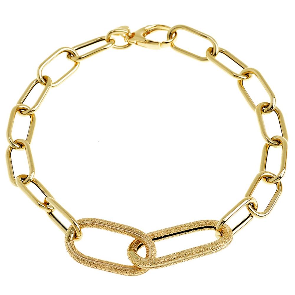 BRACELET Chain SENZIO Collection 14K Yellow Gold M0070B