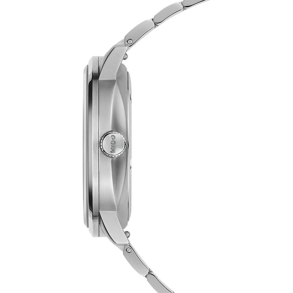MIDO Commander Gradient See-Through Green Dial 40mm Silver Stainless Steel Bracelet M021.407.11.411.03