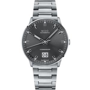 MIDO Commander Big Date Automatic Grey Dial 42mm Silver Stainless Steel Bracelet M021.626.11.061.00 - 39319
