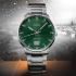 MIDO Commander Big Date Automatic Green Dial 42mm Silver Stainless Steel Bracelet M021.626.11.091.00 - 4