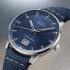 MIDO Commander Big Date Automatic Blue Dial 42mm Silver Stainless Steel Blue Fabric Strap M021.626.17.041.00 - 3