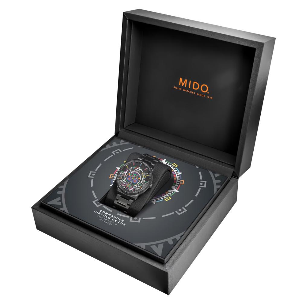 MIDO Commander Círculo de Luz Automatic Limited Edition 42mm Black Stainless Steel Bracelet M021.626.11.061.00 - 10