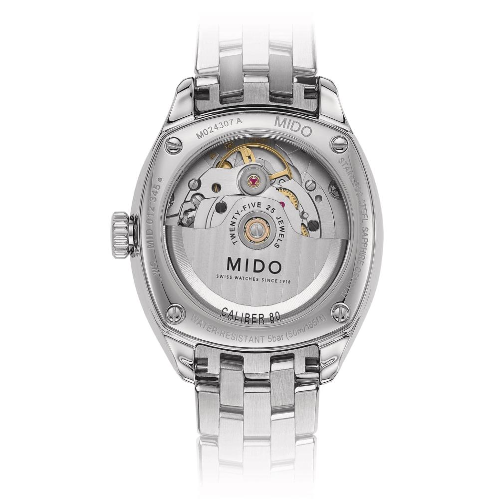 MIDO Belluna Royal Diamonds Automatic 33.1mm Silver Stainless Steel Bracelet M024.307.11.076.00