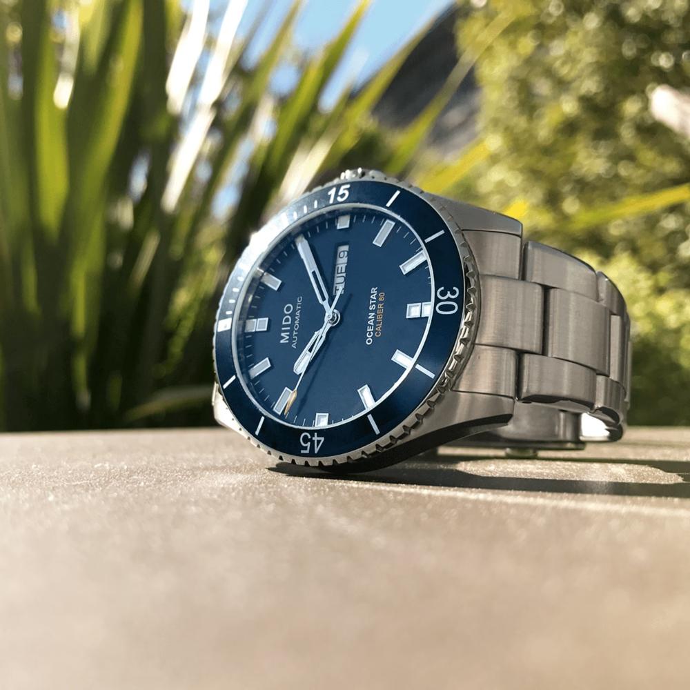 MIDO Ocean Star 200 Blue Dial Automatic 42.5mm Silver Stainless Steel Bracelet M026.430.11.041.00 - 7