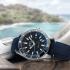 MIDO Ocean Star GMT Black Dial 44mm Silver Stainless Steel Blue Fabric Strap M026.629.17.051.00 - 4