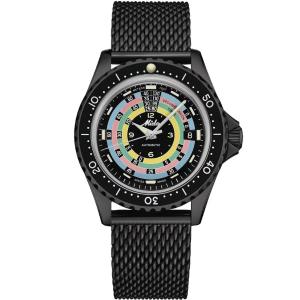 MIDO Ocean Star Decompression World Timer Automatic Limited Edition Black Dial 40.5mm Black Stainless Steel Mesh Bracelet M026.807.33.051.00 - 51215