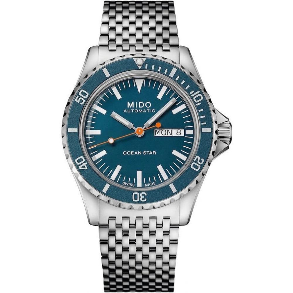 MIDO Ocean Star Tribute Gradient Special Edition Blue Dial Automatic 40.5mm Silver Stainless Steel Bracelet M026.830.11.041.00