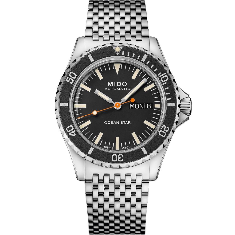 MIDO Ocean Star Tribute Gradient Special Edition Black Dial Automatic 40.5mm Silver Stainless Steel Bracelet M026.830.11.051.00