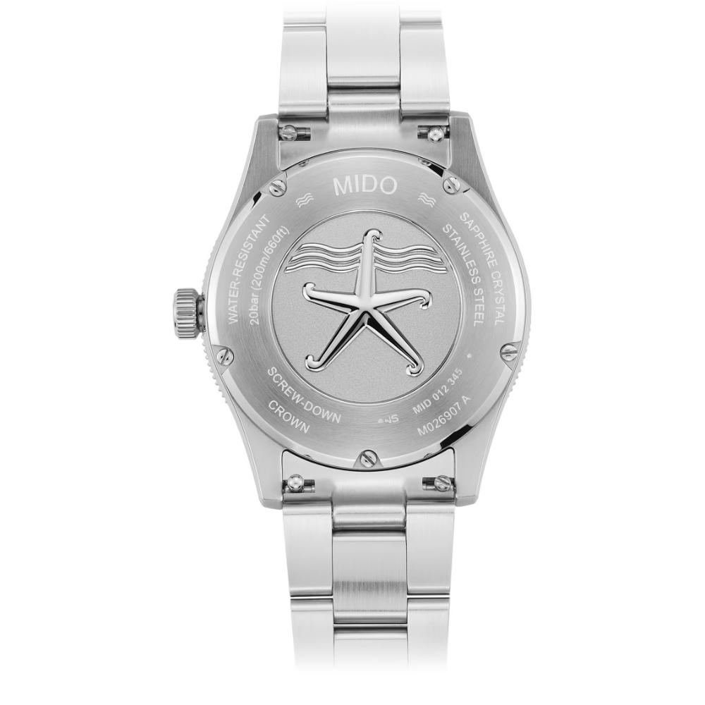 MIDO Ocean Star 39 Grey Gradient Dial Automatic 39mm Silver Stainless Steel Bracelet M026.907.11.061.00