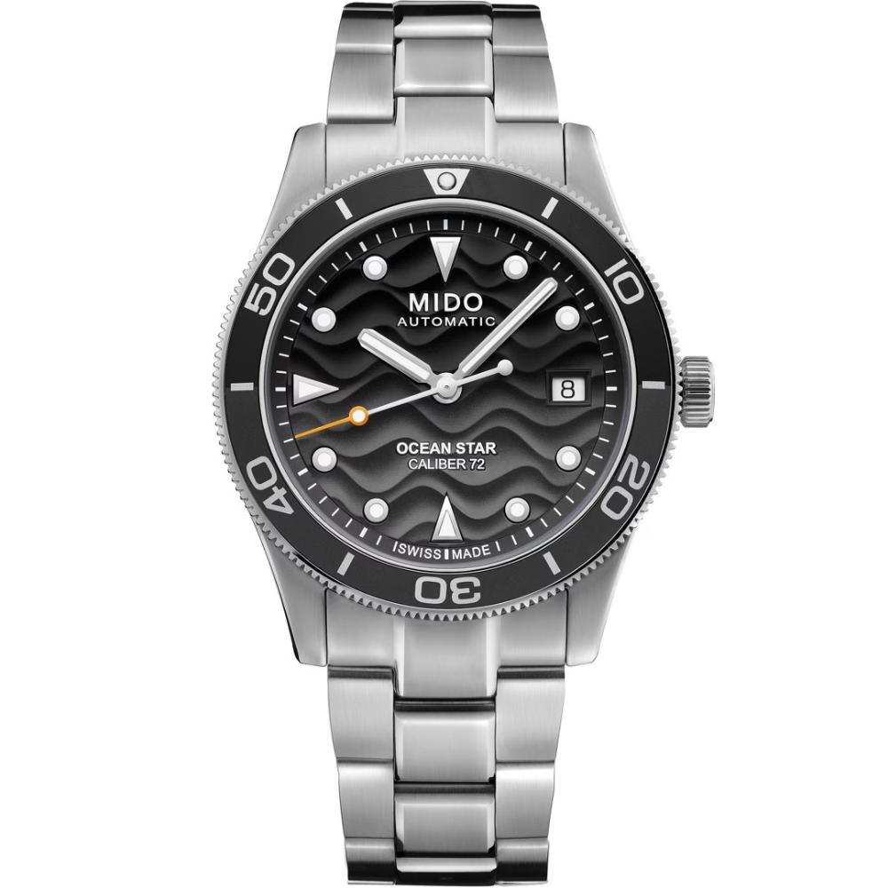 MIDO Ocean Star 39 Grey Gradient Dial Automatic 39mm Silver Stainless Steel Bracelet M026.907.11.061.00