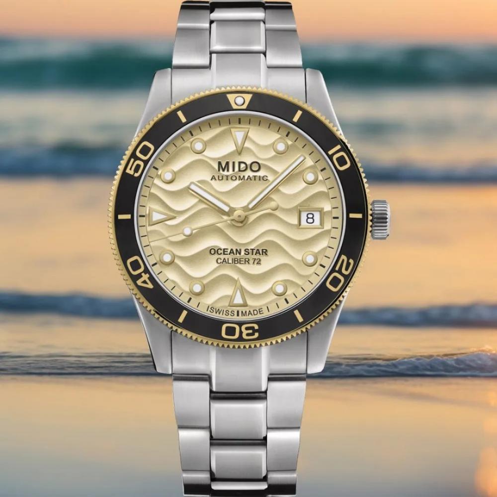 MIDO Ocean Star 39 Champagne Dial Automatic 39mm Silver Stainless Steel Bracelet M026.907.21.021.00